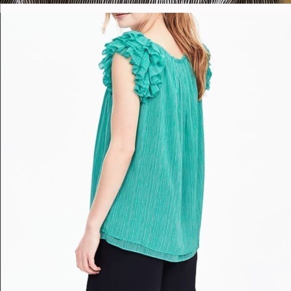 New - BR ruffle blouse - Picture 2 of 3